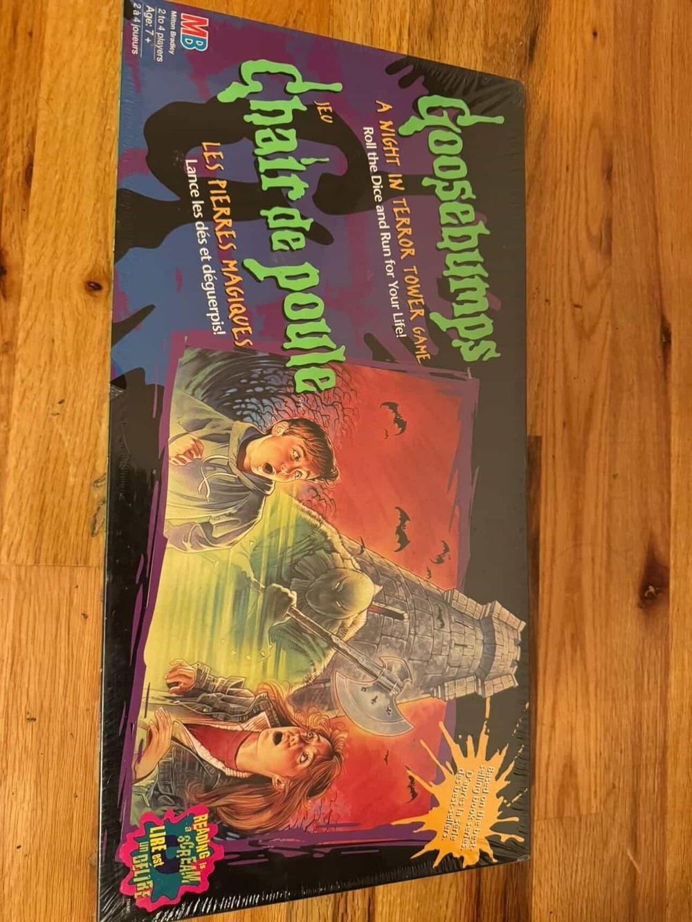 New Sealed Vintage Goosebumps Night In Terror Tower Game